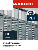 Steel Frame - Perfiles Estructurales de Acero Galvanizado