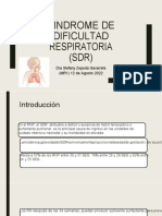 Sindrome de Dificultad Respiratoria (SDR)