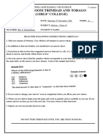 Form 4 Biology P 01 Term 1 2021-2022