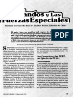 1992 (Quilhot) Los Comandos y Las Fuerzas Especiales