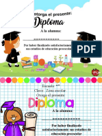 Diplomas Texto Editable