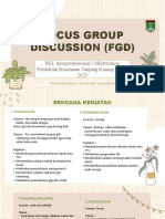 Focus Group Discussion (FGD) : PKL Interprofessional Collaboration Politeknik Kesehatan Tanjung Karang Tahun 2023