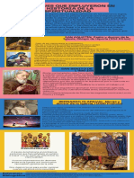Blue Pink and Yellow Flat Graphic Law of Motion Physics Infographic 