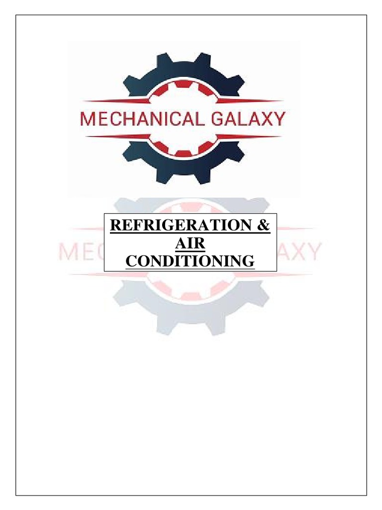 Refrigeration Pdf Humidity Refrigeration