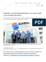 Sunedu - Los Cuestionamientos A Su Nuevo Jefe y Al Consejo Directivo - PERU - GESTIÓN