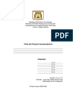 Guia Elaboración de Proyecto 5to A