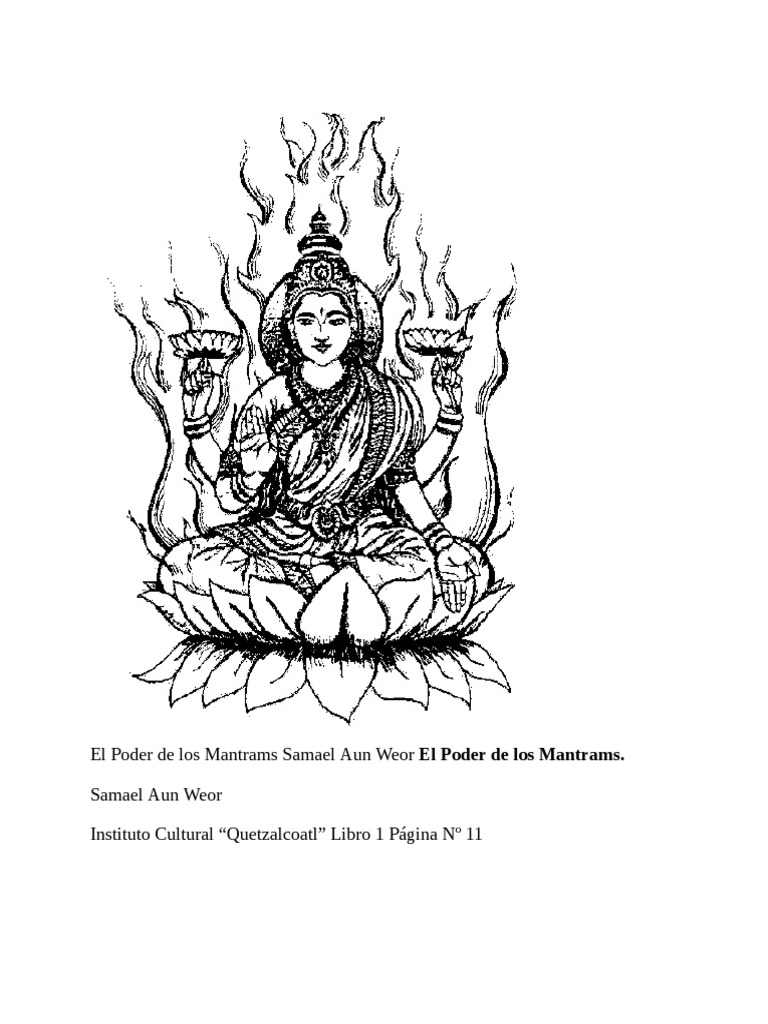 Mantrams y Poderes de Samael Aun Weor | PDF | Huevo como alimento | Jesús
