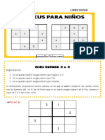 Mini sudoku 4x4 para resolver