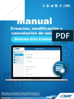 Manual de Usuario Sistema Cita Controlada