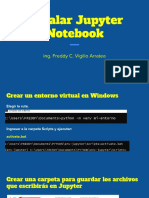 Instalar Jupyter Notebook