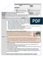 Plan Clase Tercer Grado Bloque 2