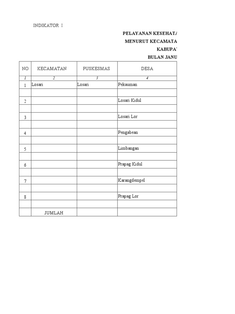 Spm Januari Th 2023 Pusk Losari Pdf