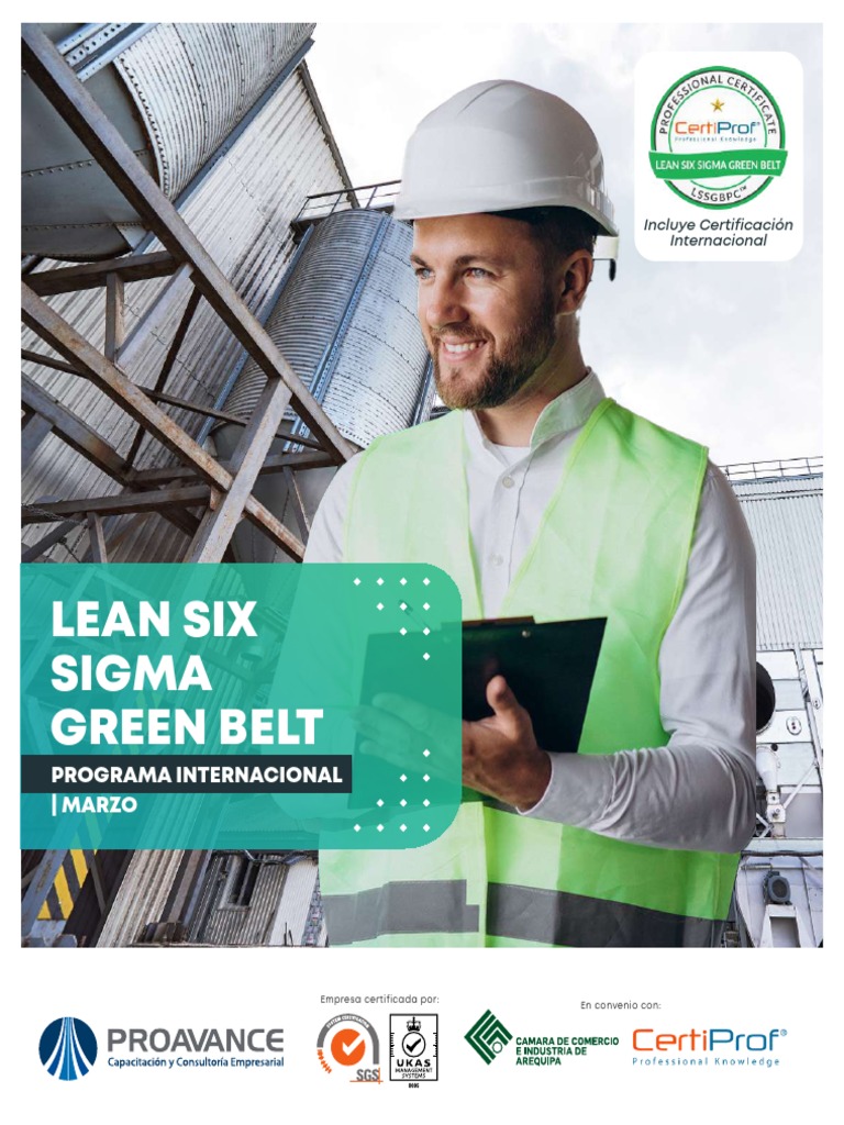 G1 - Lean Six Sigma Green Belt | PDF | Six Sigma | Lean Manufacturing