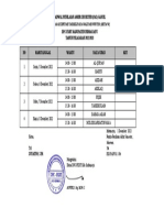 Jadwal Pelajaran Pas Mdta - W TP 2022 - 2023