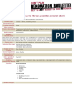 Export Tilux - Wet-Area Fibrous Asbestos Cement Sheet