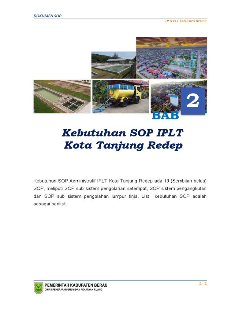 Dok SOP BAB 2 - LIST KEBUTUHAN SOP | PDF | Sains & Matematika