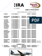 Madeira Programme Winter 2011 - 2012