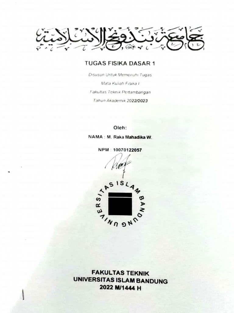 M. RAKA MAHADIKA W - 10070122057 - KelasB - Tugas2 - FisikaDasar2 | PDF