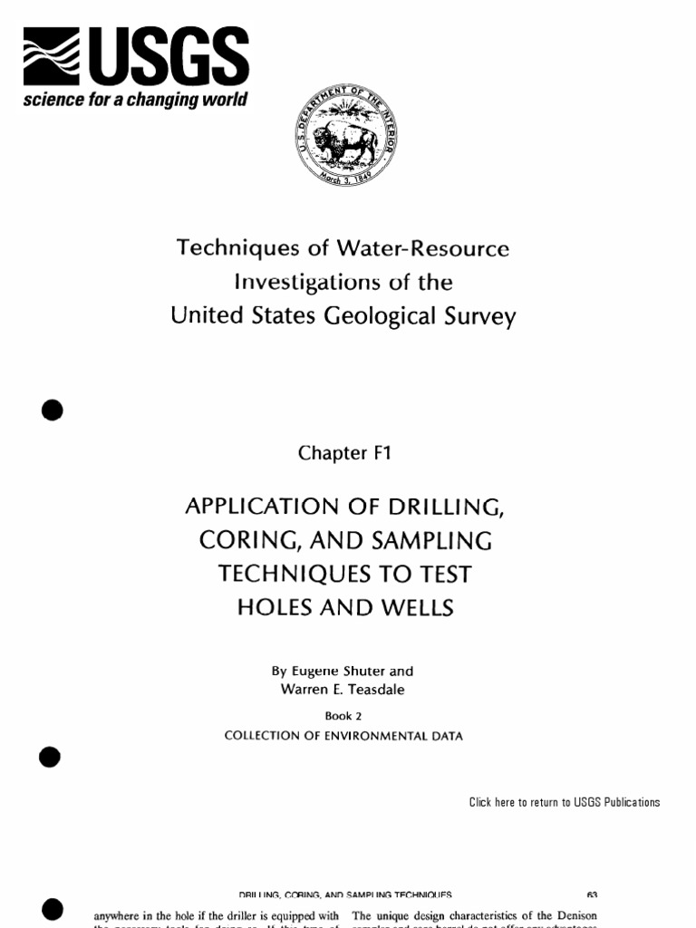 Drilling and Sampling Techniques Guide | PDF | Science | Engineering