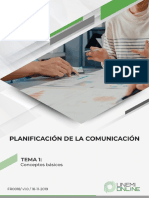 Planificacion de La Comunicacion - Richard Reyes