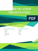 Chapter Communication Presentation