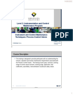 Instrument and Control Maintenance Techniques - Process Control Valves