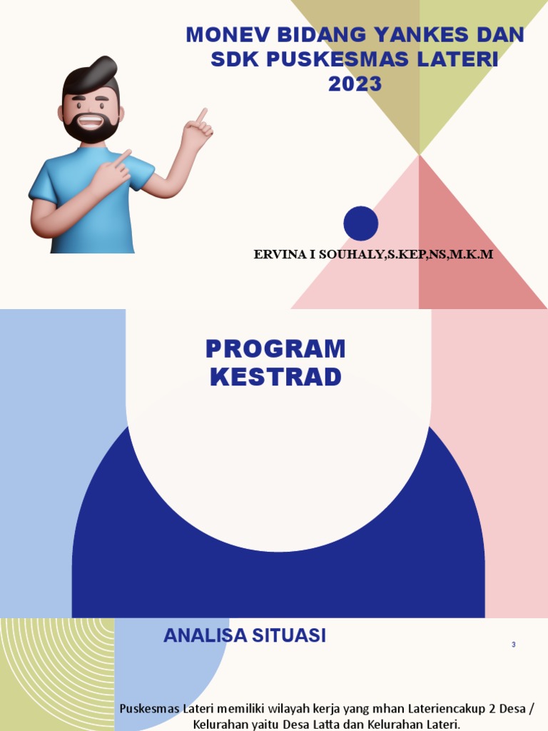 Monev Kesehatan Puskesmas Lateri 2023 | PDF