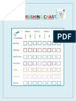 Brushing Chart