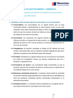 CASO PRACTICO - Planeamiento y Evaluación de Proyectos de Inversión Minera - Presentado