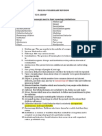 INS1104 VOCABULARY REVISION