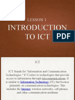 WK 7 Introduction To Ict