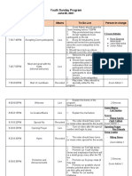 Outflow Program