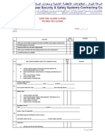 Fire Alarm Testing Procedure - Astra - Rev1