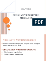 Persuasive Written Messages