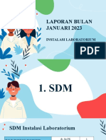 Laporan Bulan Januari 2023 Instalasi Lab