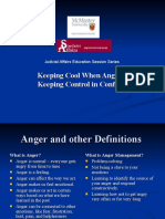 Anger and Conflict Management
