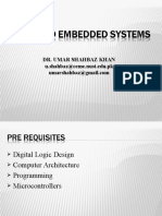 Dr. Umar Shahbaz Khan's Embedded Systems Course Overview