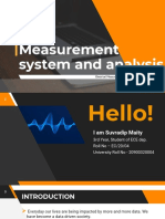 Measurement System Analysis
