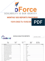 Monthly SEO Reports Finoforce Jan - Feb 23