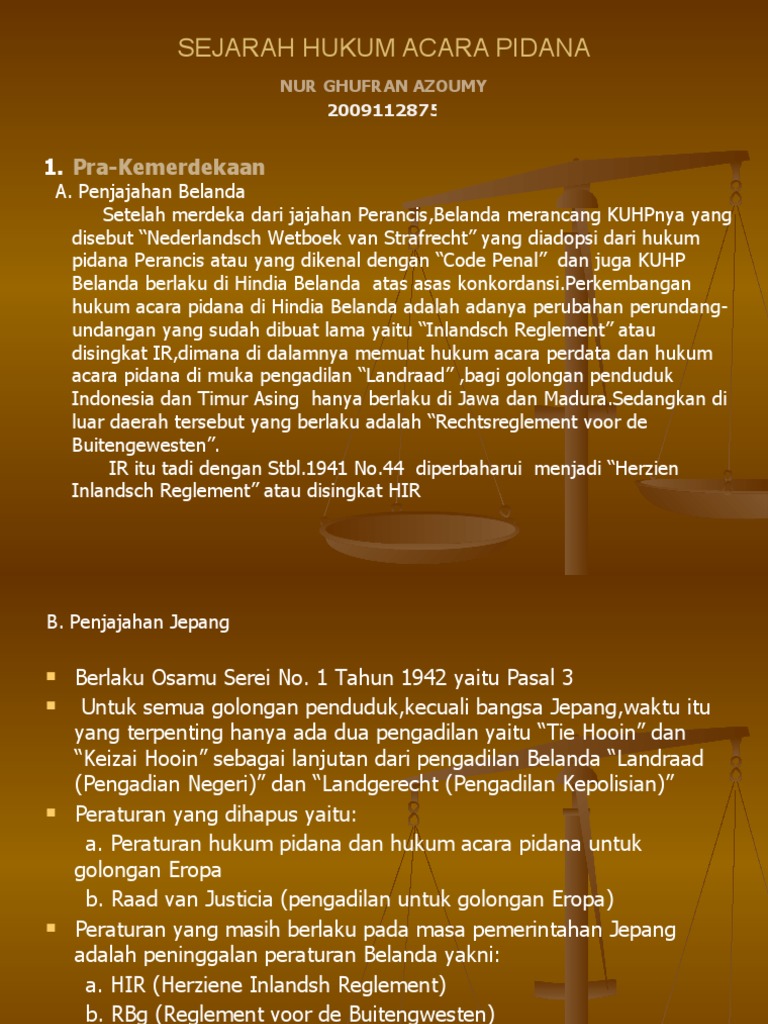 Undang-Undang Hukum Pidana dan Acara Baru Ditetapkan, Akhir Era Hukum Kolonial Indonesia