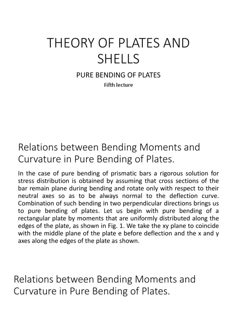 Theory Of Plates And Shells Timoshenko