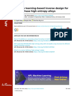 Machine Learning-Based Inverse Design For Single-Phase High Entropy Alloys