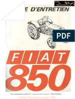 Someca Fiat 850 Super DT Tracteur Guid