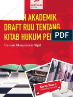 Naskah Akademik Dan Draft RUU Kitab Hukum Pemilu