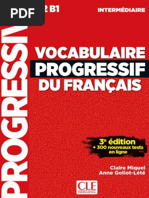 Vocabulaire Progressif Du Français A2 B1 | PDF