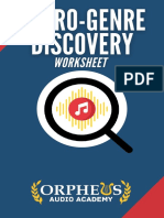 Micro Genre Discovery Worksheet