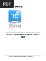 Installing SQL Server 2012 Express