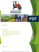 Prezentare Geografie (Agricultura României)