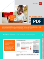 Reflections 1st F8 Audit and Assurance Form