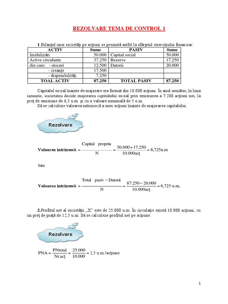 Aplicatii Piete Financiare PDF